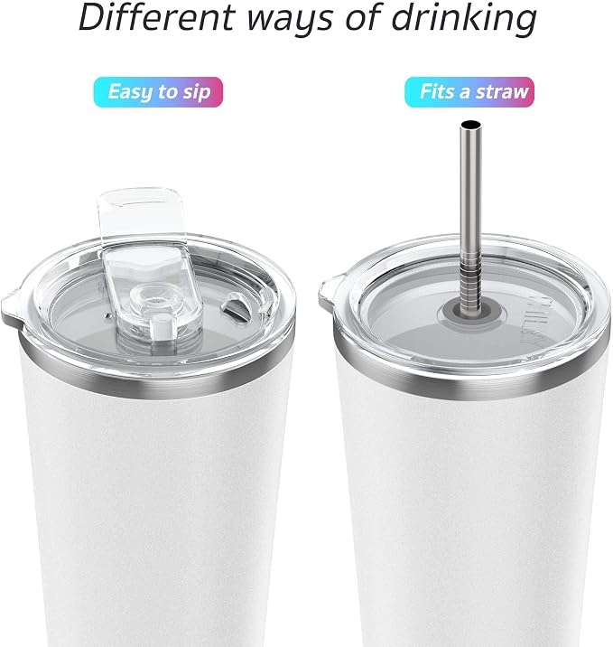 THILY Vacuum Insulated Tumbler Stainless Steel 26 oz Coffee Cup - Image 2