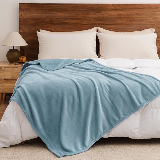 PHF Ultra Soft Fleece Throw Blanket, No Shed No Pilling Luxury Plush Cozy - Image 6