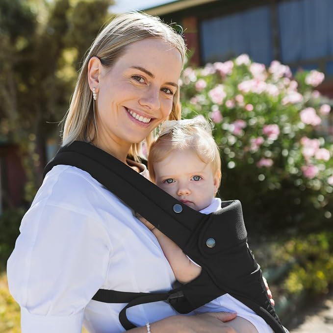 Momcozy Baby Carrier with Hip Seat, 2-in-1 Forward-Facing Carry - Image 8