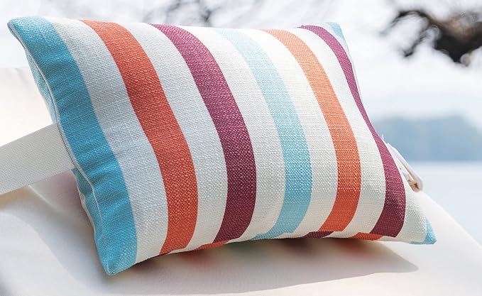 Outdoor Beach Chair Head Resting Pillow, Pool Lounge Chair Pillows - Image 6