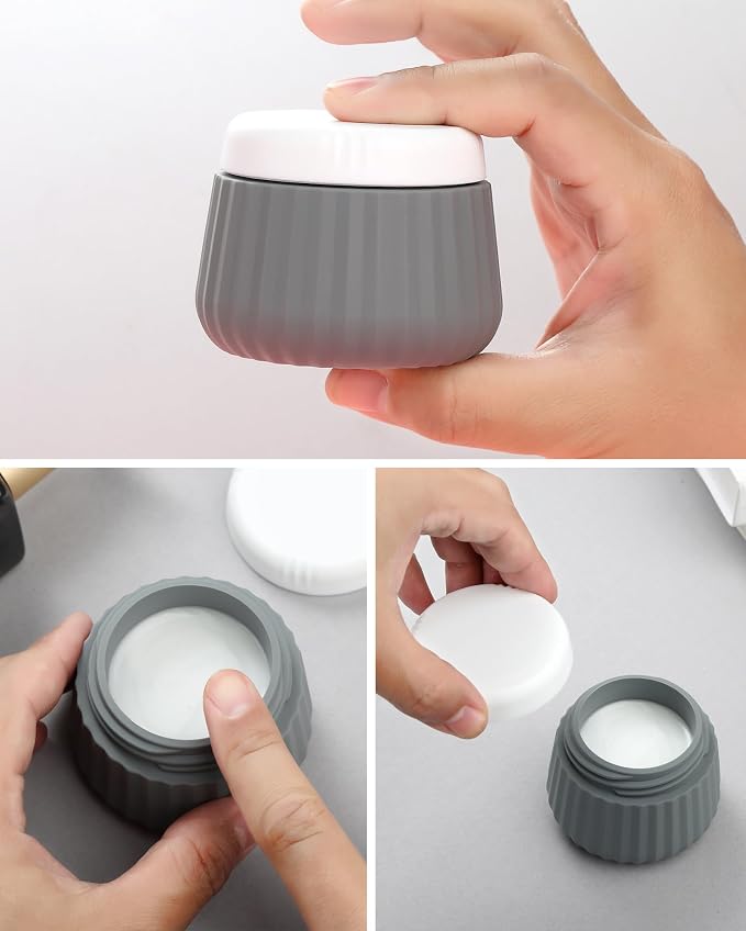 Travel Bottles 8 Pack, TSA Approved 3 oz Toiletries Containers, Leak Proof - Image 3