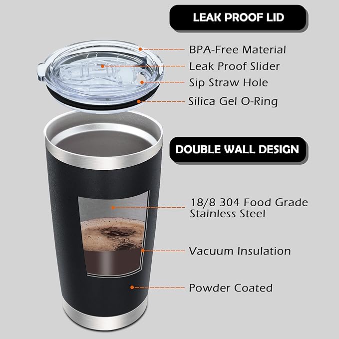 20oz Tumbler Bulk Stainless Steel Tumblers - Image 3