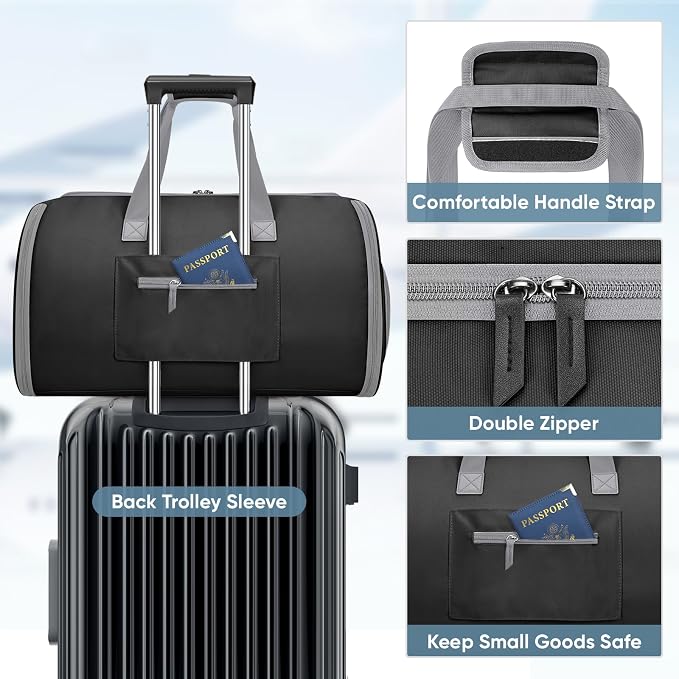 BALEINE Convertible Garment Bag - Image 6