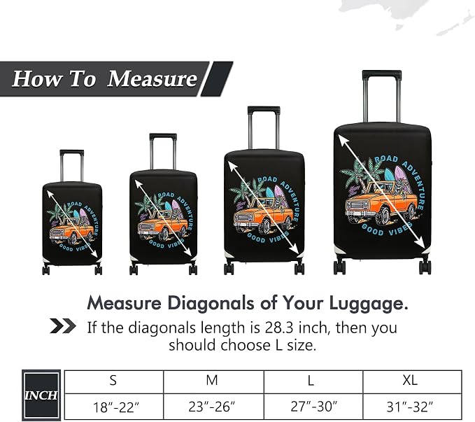 HYPER VENTURE Washable Luggage Cover - Image 6