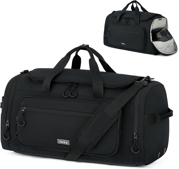 Large Travel Duffle Gym Bag by HanTrip