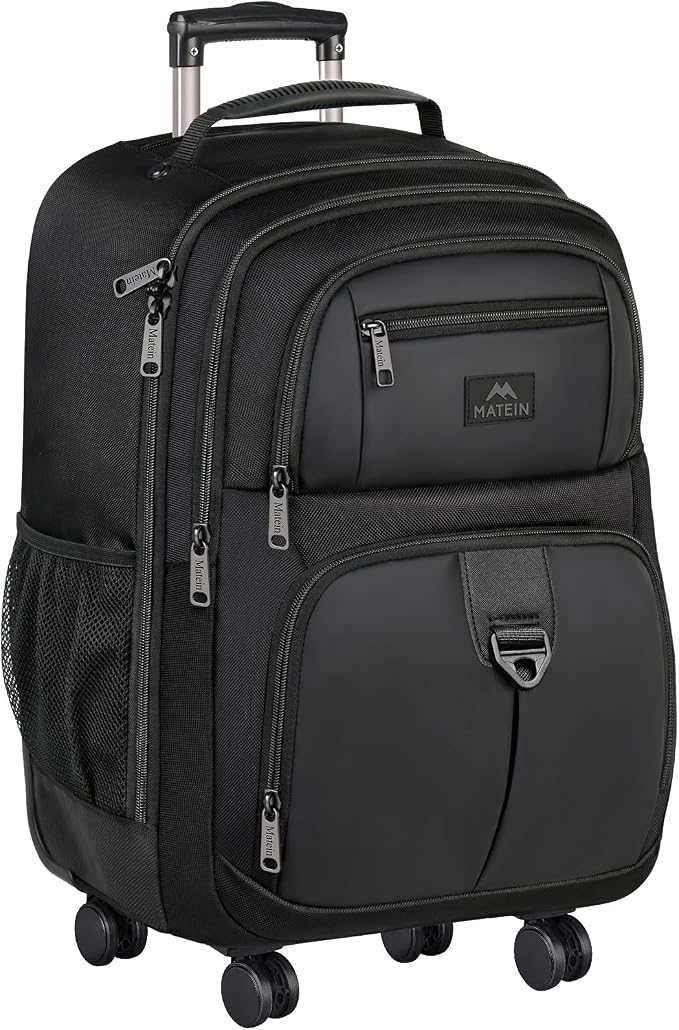 MATEIN Roller Backpack, 18 inch Large Travel Laptop Bag by MATEIN
