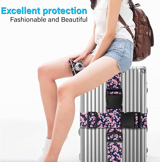Luggage Straps for Suitcases TSA Approved, Luggage Identifiers for Suitcase - Image 6