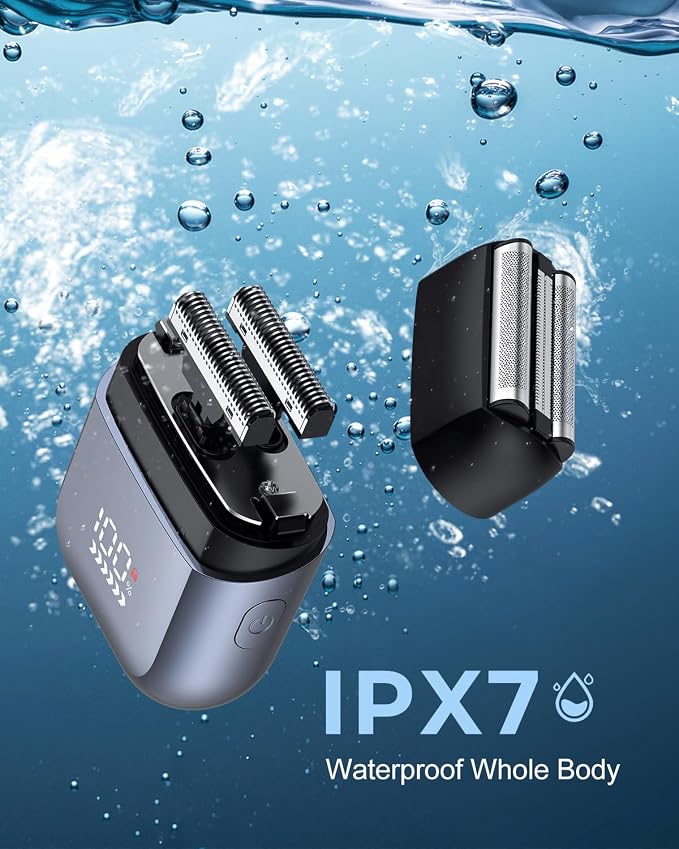Foil Shavers for Men, Mini Electric Razors for Close Shaving Face - Image 4