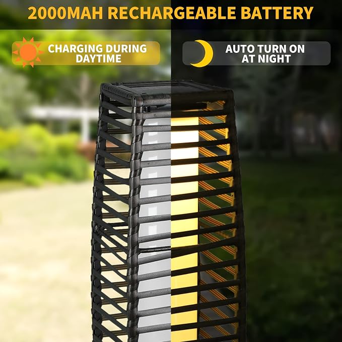 Solar Floor Lamp, Outdoor Floor Lamp, Solar Lanterns Outdoor Waterproof - Image 8