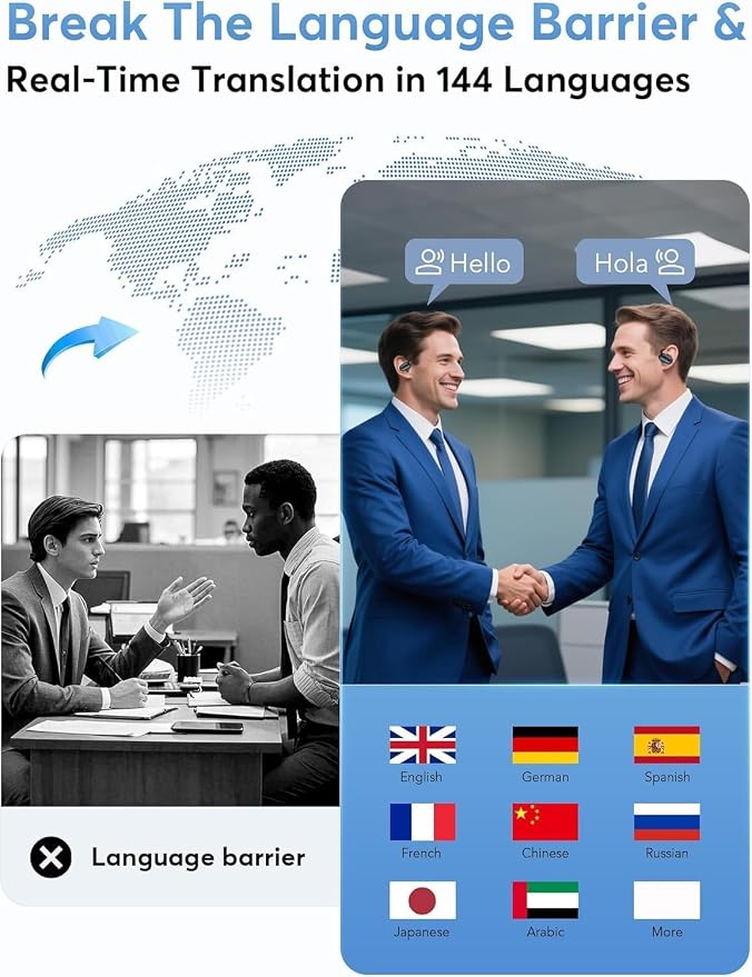AI Translation Earbuds, Real-Time Translator - Image 5