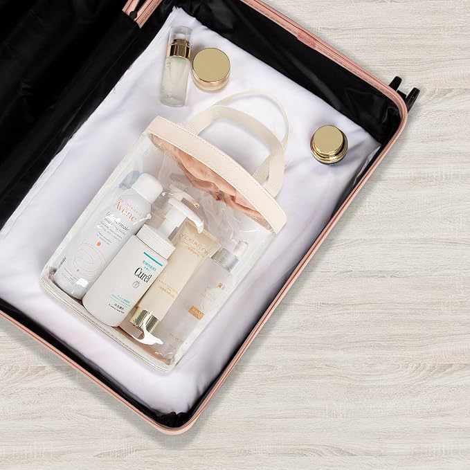 Travel Toiletry Bag, TSA Approved Toiletry Bag, Waterproof Clear Bag Cosmetic - Image 6