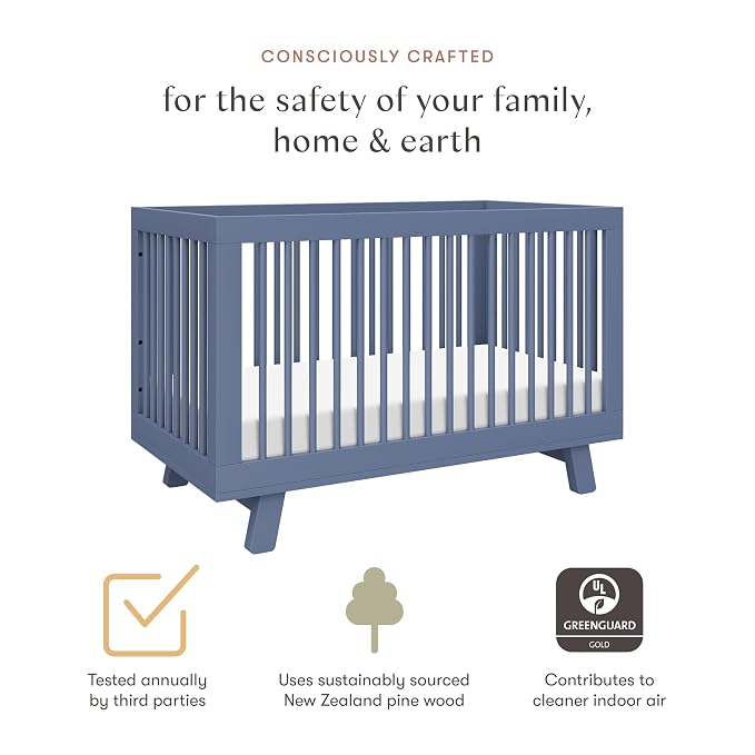 babyletto Hudson 3-in-1 Convertible Baby Crib - Image 5
