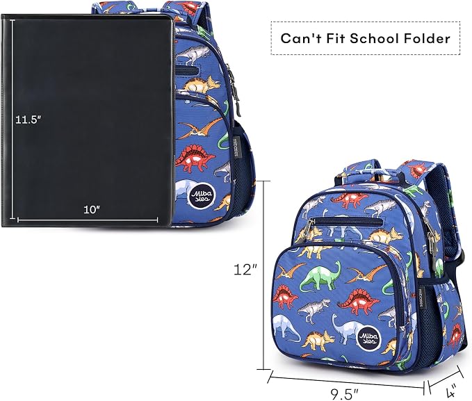 mibasies Toddler Backpack for Boys 2-4: Cute Kids Backpacks Boys - Image 5