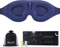 MZOO Sleep Eye Mask for Side Sleeper Men Women, Zero Eye Pressure 3D Sleeping by MZOO