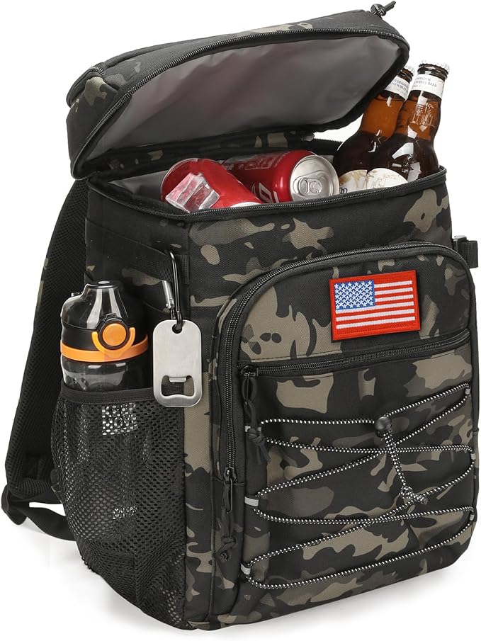 Tactical Backpack Cooler, 25L Cooler Backpack Insulated Leak-Proof, Heavy Duty by ATRIPACK