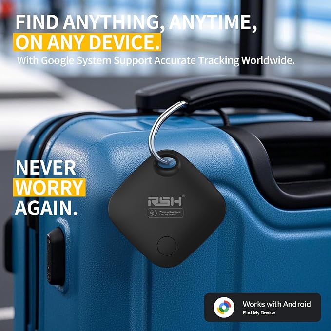 Air Tracker Tag for Android 4 Pack Luggage Tracker Tags Works - Image 4