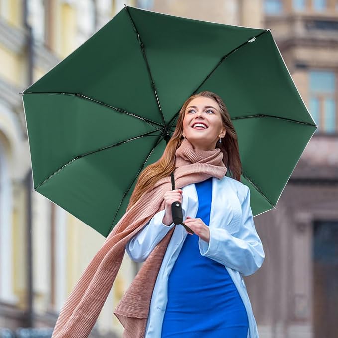 G4Free UPF 50+ UV Protection Large Travel Umbrella 42/46 Inch Auto Open Close - Image 7