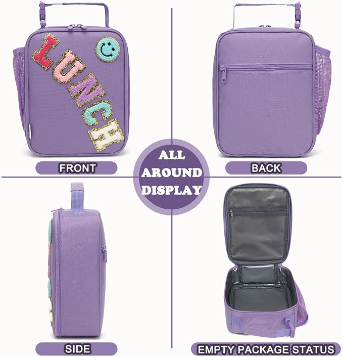 FlowFly Lunch box Insulated Soft Bag Mini Cooler Back to School Thermal Meal - Image 7