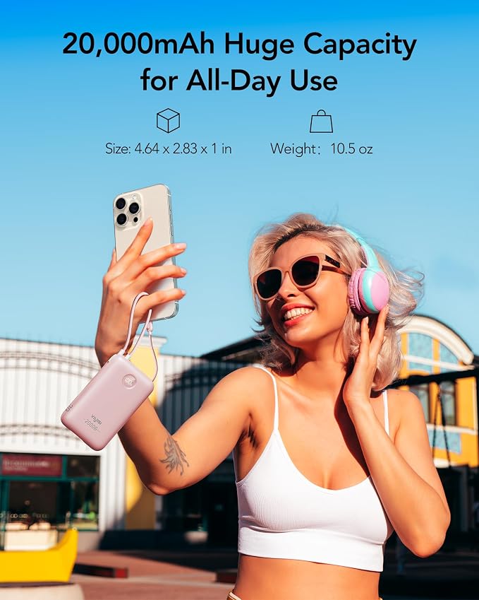 Power Bank 20000mAh 30W Fast Charging Portable Charger - Image 6