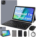 Tablet, Android 14 Tablet with 12GB RAM 64GB ROM, Octa-Core Processor Tablets by ITMEIPC