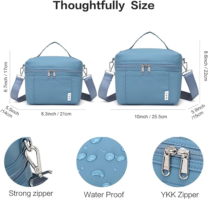 NOL Natural Organic Lifestyle Insulated Lunch Bags - Image 3