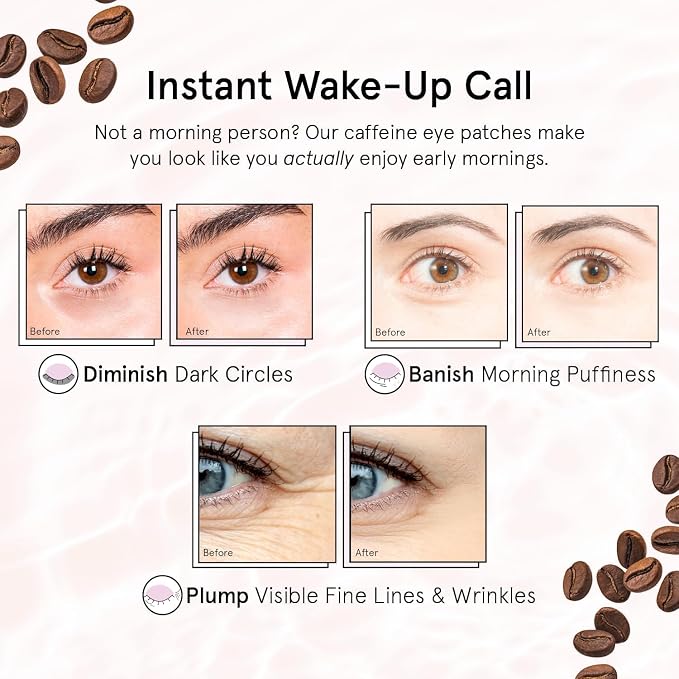grace & stella Caffeine Under Eye Patches - Image 4