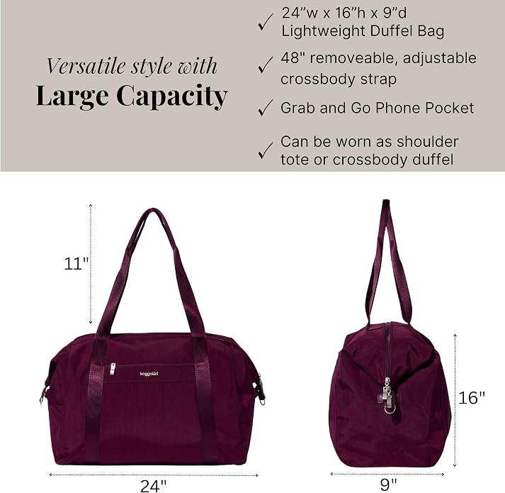 Baggallini Women's Day Large Duffel - Image 4