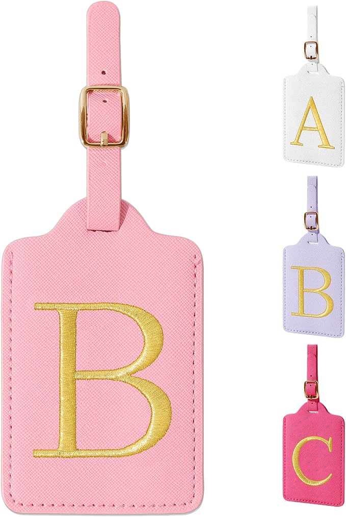 Personalized Initial Luggage Tags by izuzta