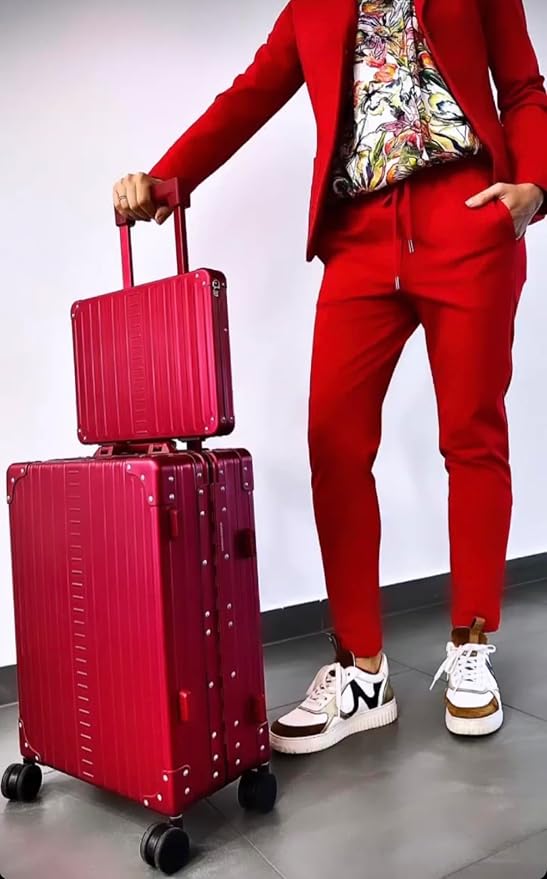 All Aluminum Lightweight Carry-On Luggage - Image 5