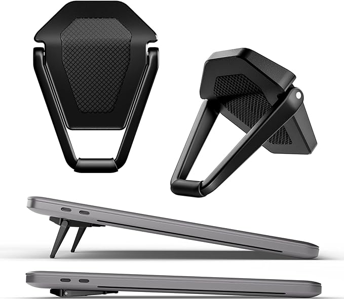 Laptop Stand for Desk, Portable Anti-Slip Keyboard Riser, Zinc Alloy Keyboard by ZELMINE