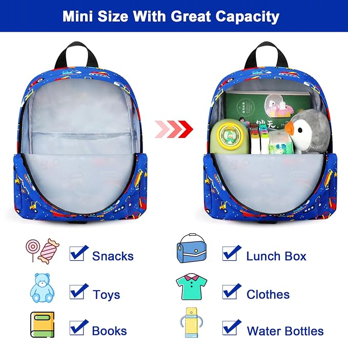 Accmor Toddler Backpack Harness Leash, Mini Baby Walking Backpacks - Image 3