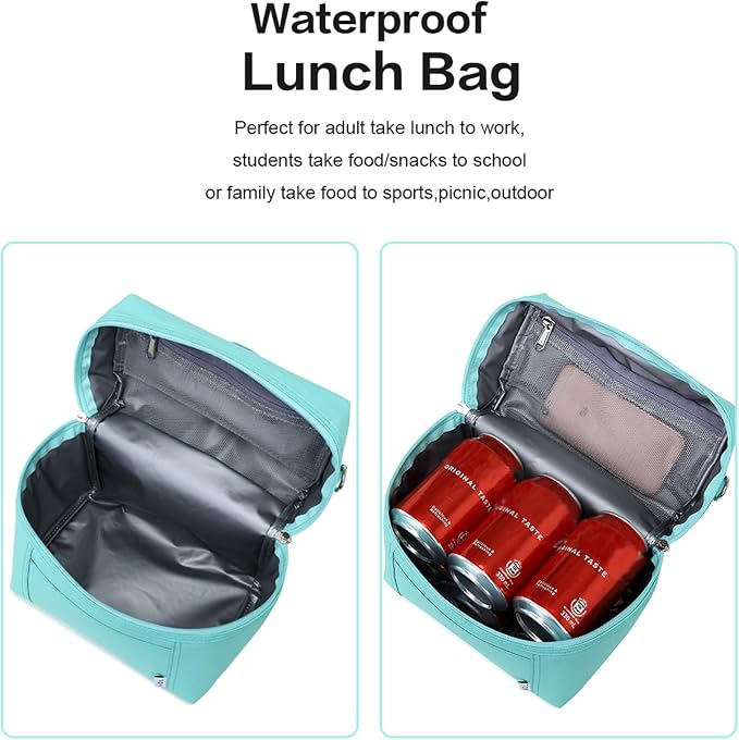 NOL Natural Organic Lifestyle Insulated Lunch Bags - Image 7
