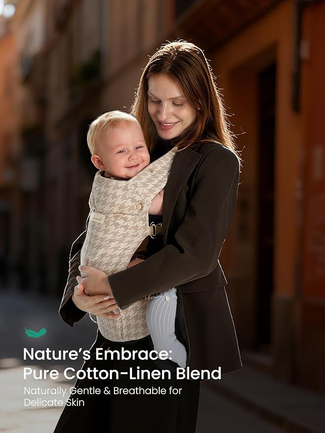 GROWNSY Baby Carrier Newborn to Toddler, Ergonomic Baby Toddler Carrier Wraps - Image 3