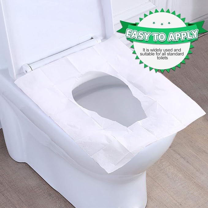 YGDZ Toilet Seat Covers Disposable, Travel Essential Accessories - Image 4