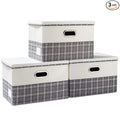 PRANDOM Large Collapsible Storage Bins by Prandom