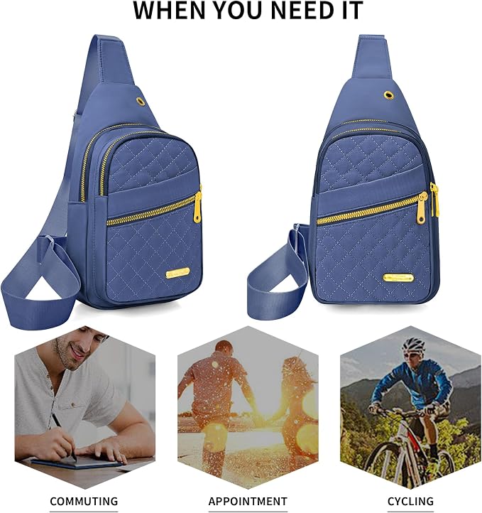 Small Sling Bag For Women Men Casual Crossbody Sling Backpack - Image 7