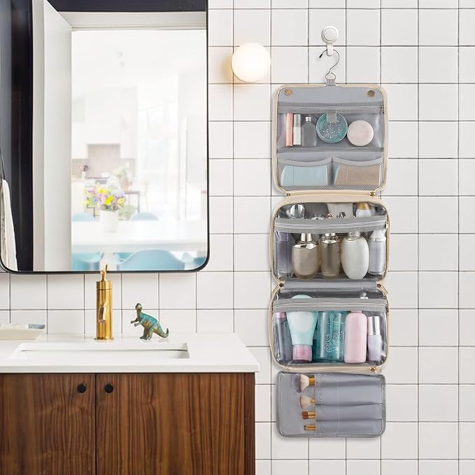Elviros Hanging Travel Toiletry Bag - Image 7