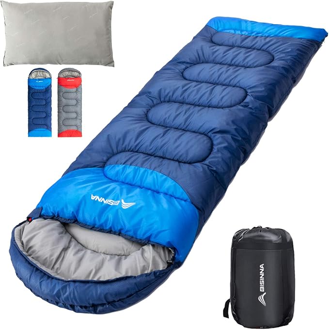 BISINNA Sleeping Bag with Pillow by BISINNA