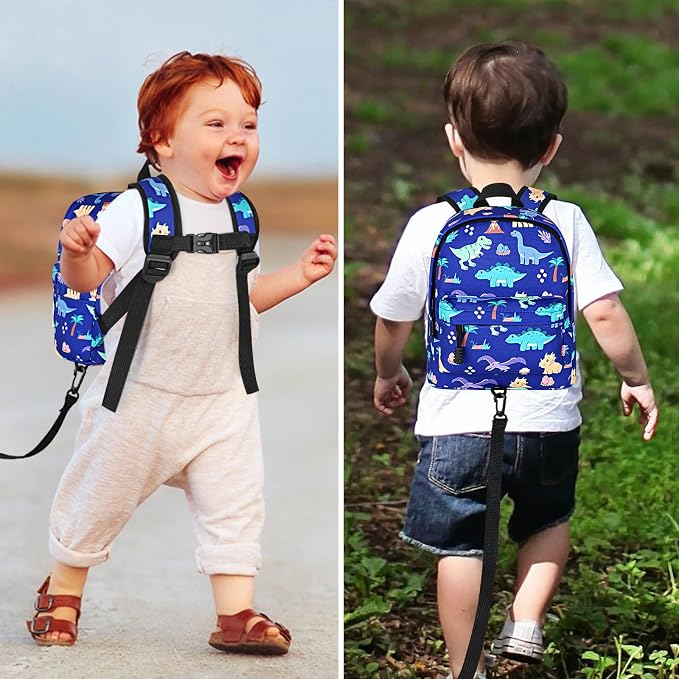 Accmor Toddler Backpack Leash, Cute Dinosaur Kids Backpack - Image 6