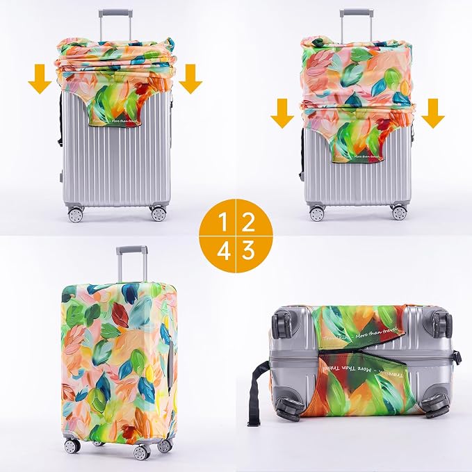 Travelkin Luggage Covers For Suitcase Tsa Approved, Suitcase Cover Protector - Image 7