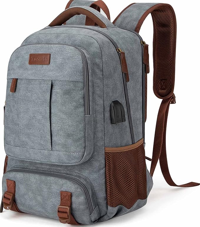 Tzowla Canvas Laptop Backpack, Bag by Tzowla