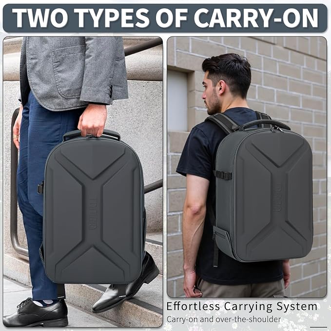 TORIBIO Camera Backpack, Hardshell DSLR Photography Camera Bag, Waterproof Hard - Image 7