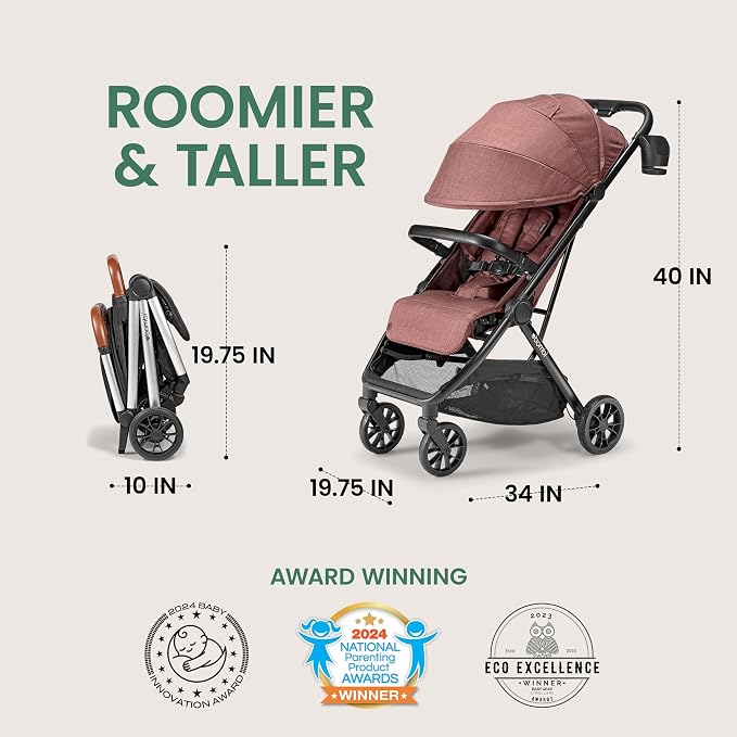 Bombi Bēbee V2 Lightweight Baby Stroller - Image 4