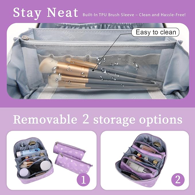 BOYATU Travel Makeup Bag Cosmetic Bags - Image 5