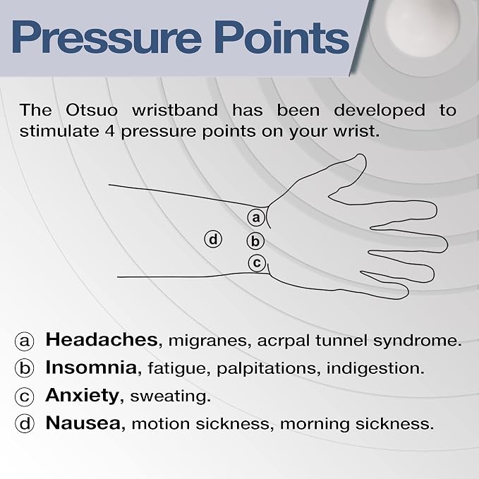Nausea Relief Wristband for Motion and Sea Sickness | Anti-Nausea Acupressure - Image 5