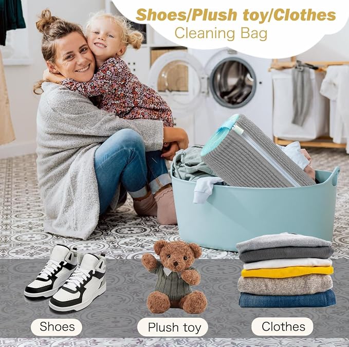 Shoe Washing Machine Bag, Laundry Shoe Bag - Image 8