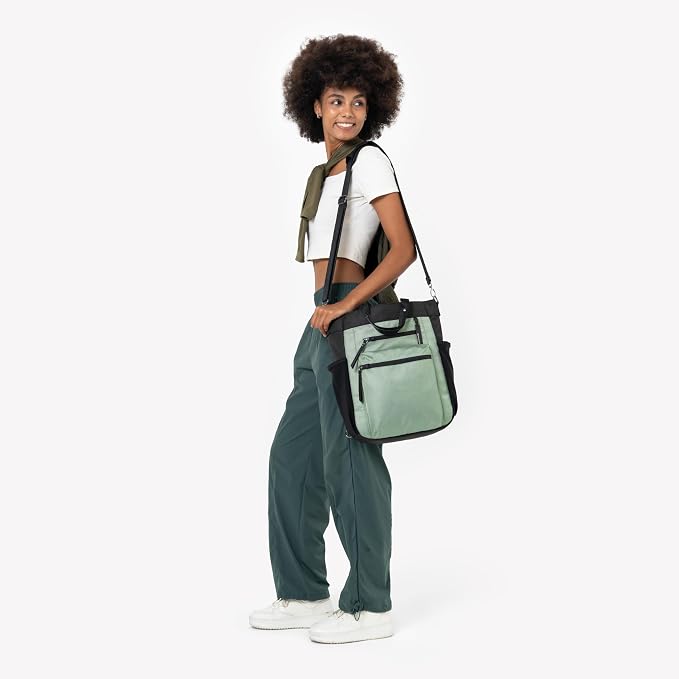 Sherpani Soleil, Anti Theft Convertible Backpack, 3 in 1 Tote Bag, Cross Body - Image 9