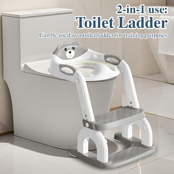 Potty Training Seat for Toddlers, Adjustable Height 2-in-1 Potty Training - Image 4