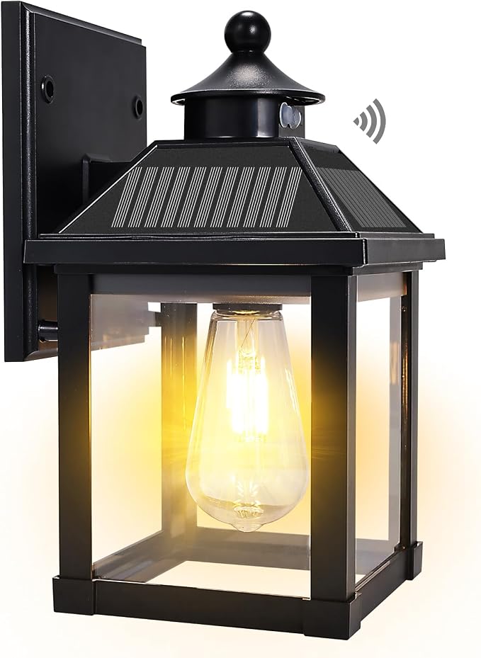 Solar Wall Lights Outdoor, Dusk to Dawn Motion Sensor Lights Waterproof - Image 9