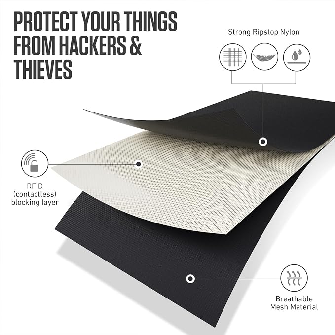 VENTURE 4TH Passport Holder Neck Wallet - Image 5